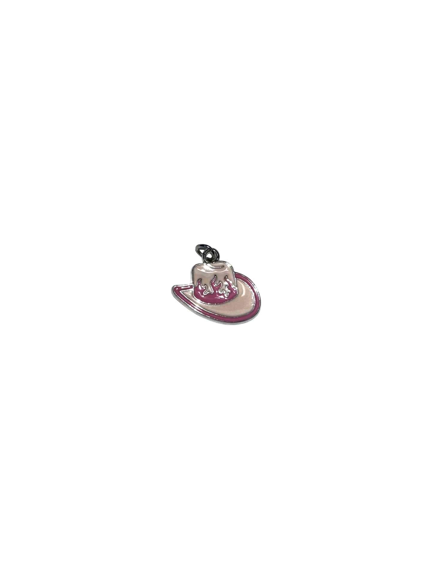 Cowgirl Hat Pink Flame